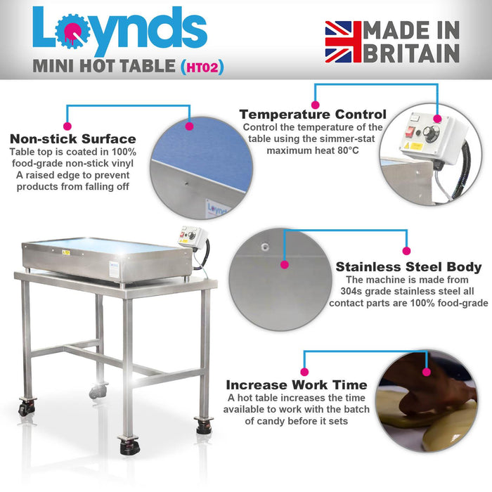 Loynds Mini Candy Hot Table Machine - Candy Manufacturing Equipment
