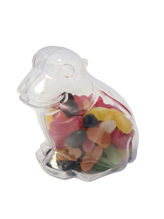 Fillable Frog Decoration – Plastic Craft Container 100mm