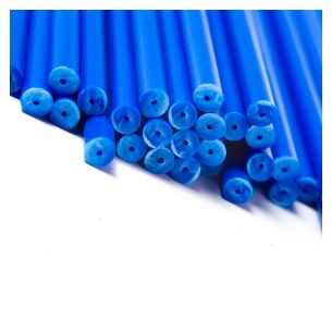 Blue Lollipop Sticks in Retail Packs
