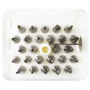 26 Piece Icing Nozzle Set