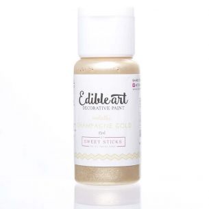 Edible Art Decorative Paint Champagne Gold 15ml