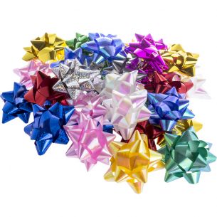 Assorted Star Bows x36