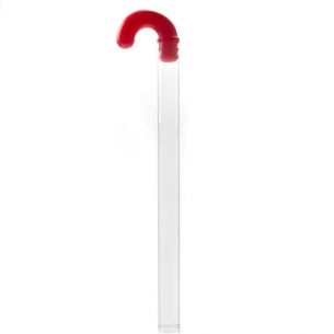 Red Walking Stick Handles & Novelty Sweet Tubes x 25