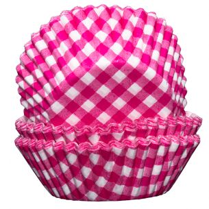 Cupcake Cases x60 Pink and White 