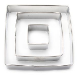 Square Fondant Cutter Set