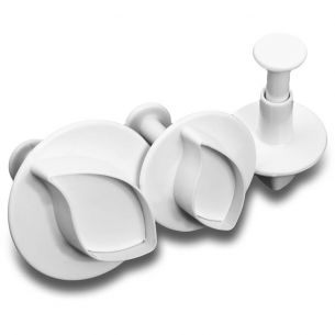 TC2096	Plain Leaf Fondant Plunger Set