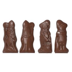 Chocolate Mould Saint Nicholas & Zwarte Piet 2 Fig.