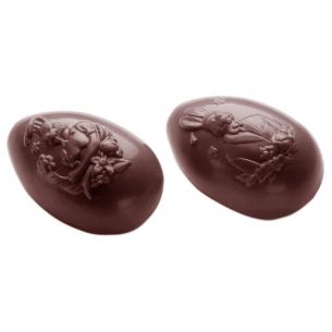 Chocolate Mould Egg Family 73 mm 2 Fig.