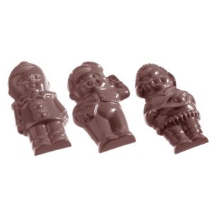 Chocolate Mould Figures Front 5 Fig. cw1071