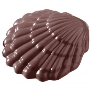 Chocolate Mould Scallop 108 mm 2 Fig. cw1171