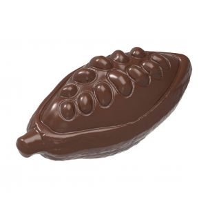 Chocolate Mould Cocoa Bean Open