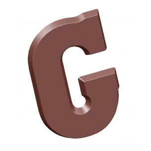 Chocolate Mould Letter G 200 gr