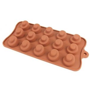 swirl silicone mould