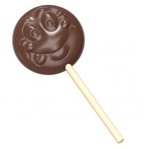 Chocolate Mould Lollipop "Smiley"