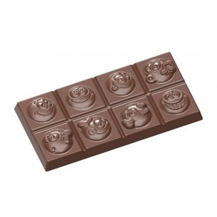 Chocolate Shaped Tablet Smiley