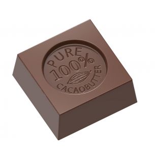 Chocolate Mould Cube 100% Cocoa Butter