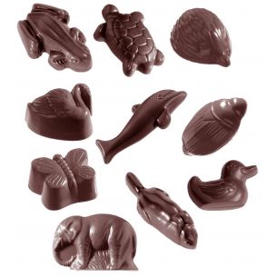 Chocolate Mould Animals 10 Fig.