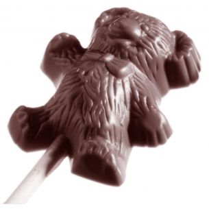 Chocolate Mould Lolly Bear