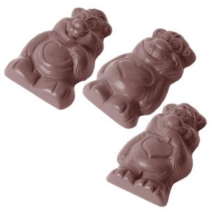 Chocolate Mould Bears 3 Fig.