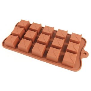 Squares Triangle silicone mould