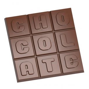 Chocolate Mould Square Tablet Chocolate