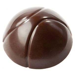 Chocolate Mould Hemisphere With 2 Stripes - 26.50 mm