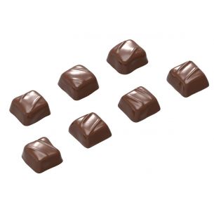Chocolate Mould Easydip Square 7 Fig.