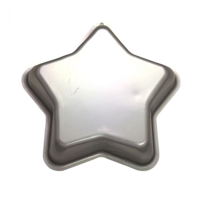 Star cake tin top